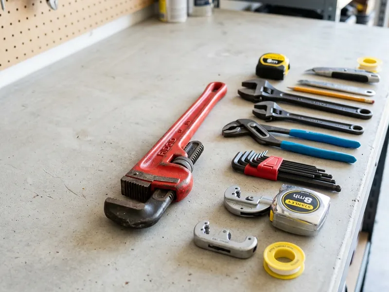Professional plumbers in Centerview, MO equipped with top-tier tools for residential and commercial plumbing services.